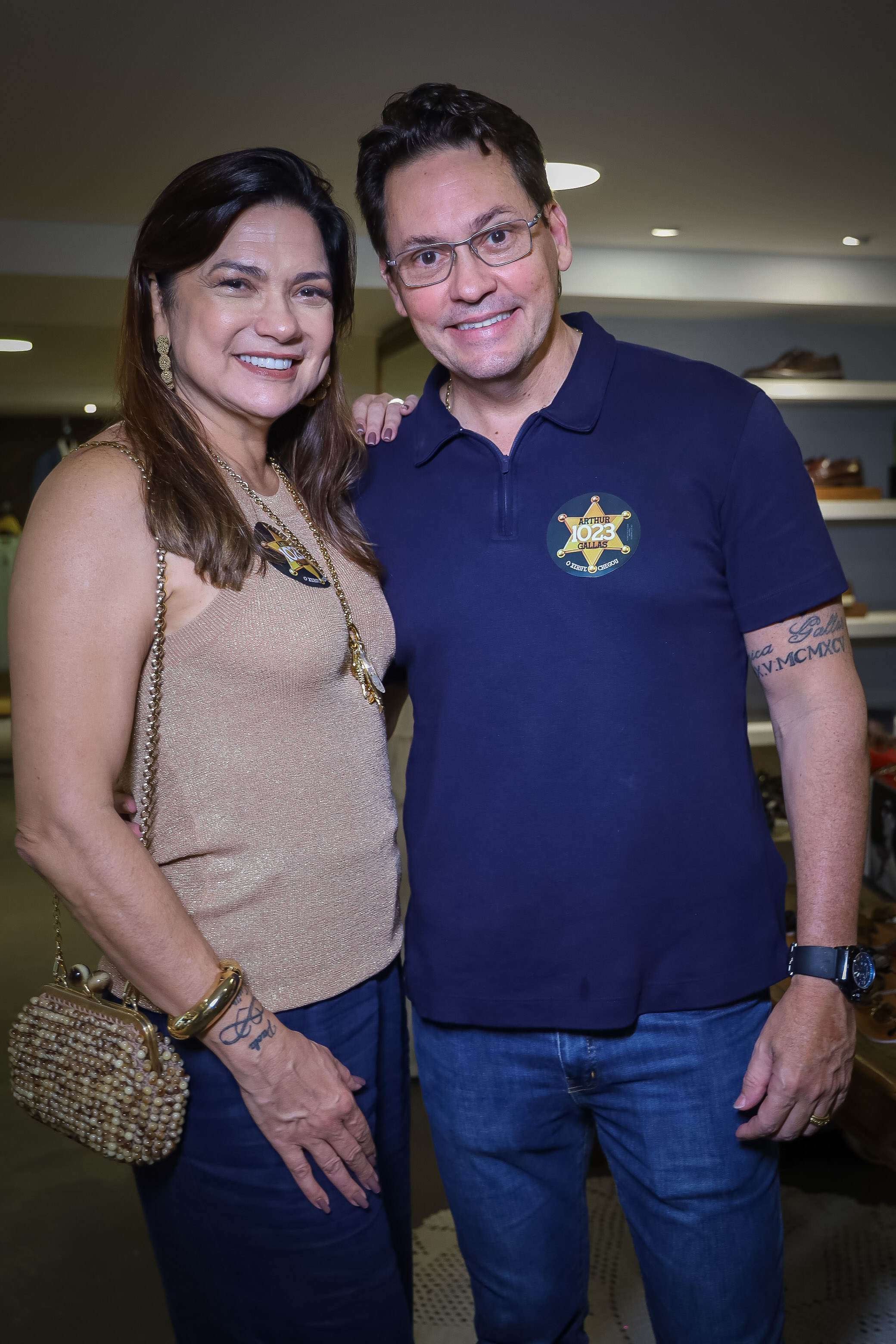 Monica e Arthur Gallas