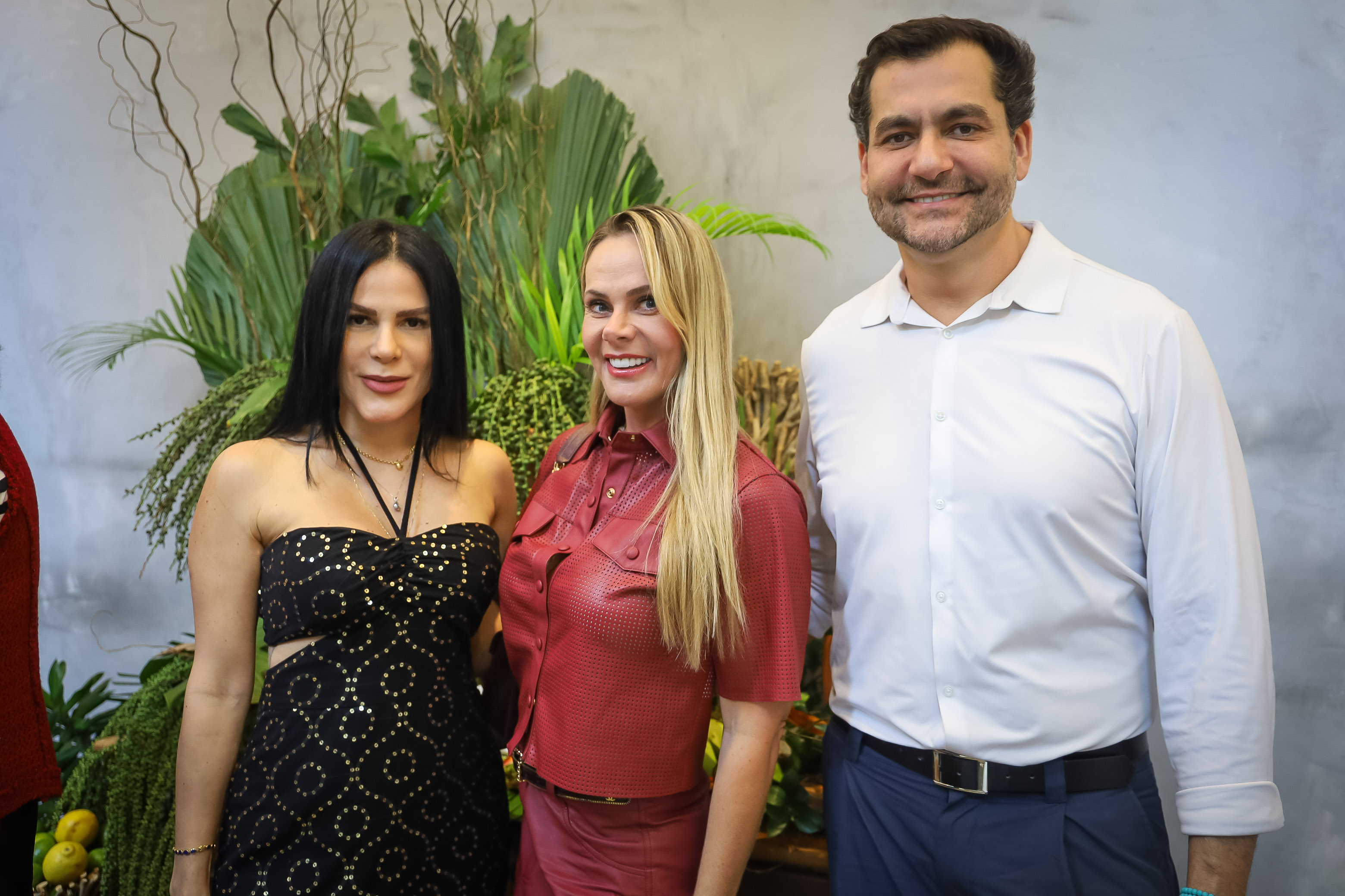 Vanezza Matos, Priscila Segura e Osvaldo Lyra