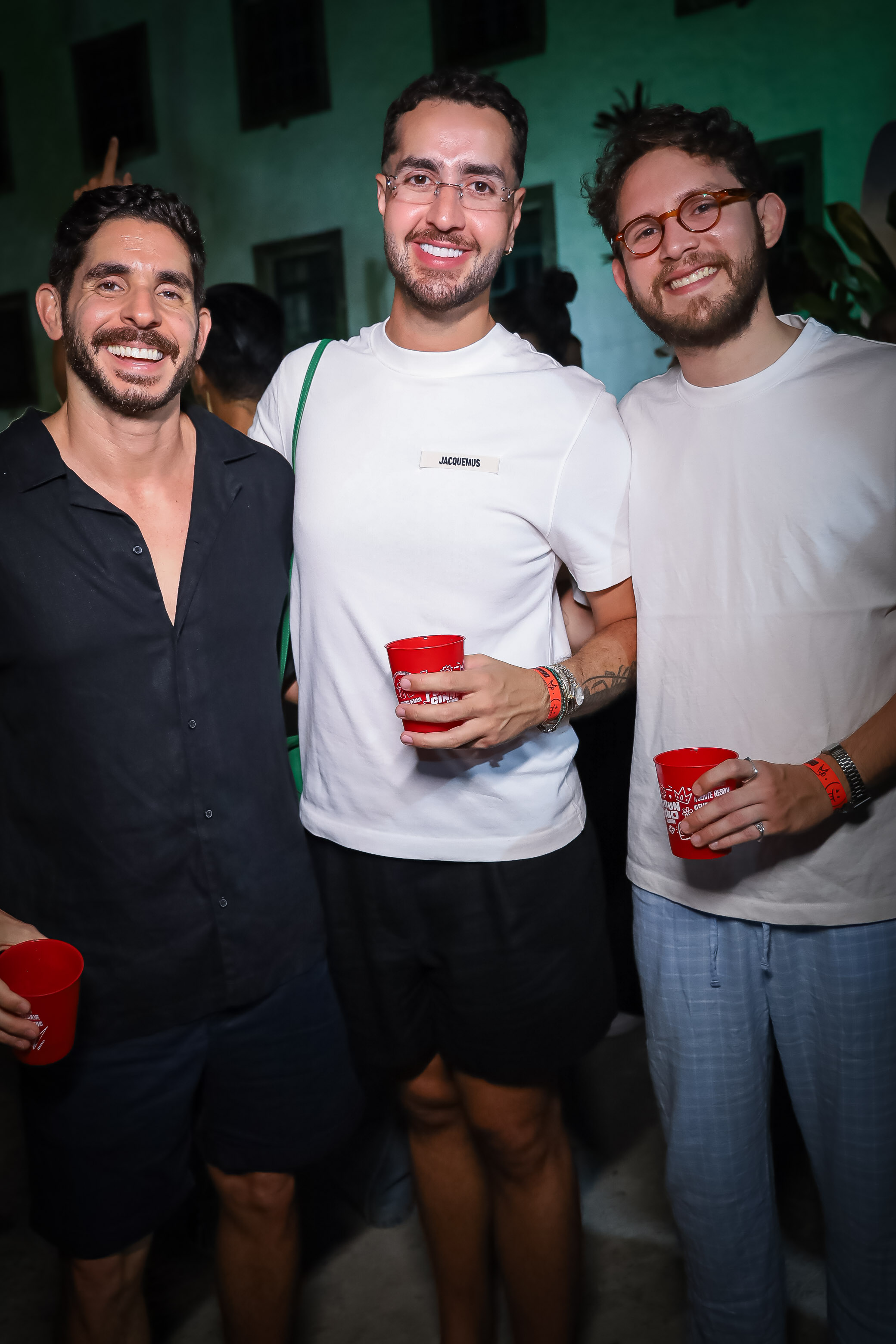 Ciro Mudd, Bruno Feres e Gabriel Matos