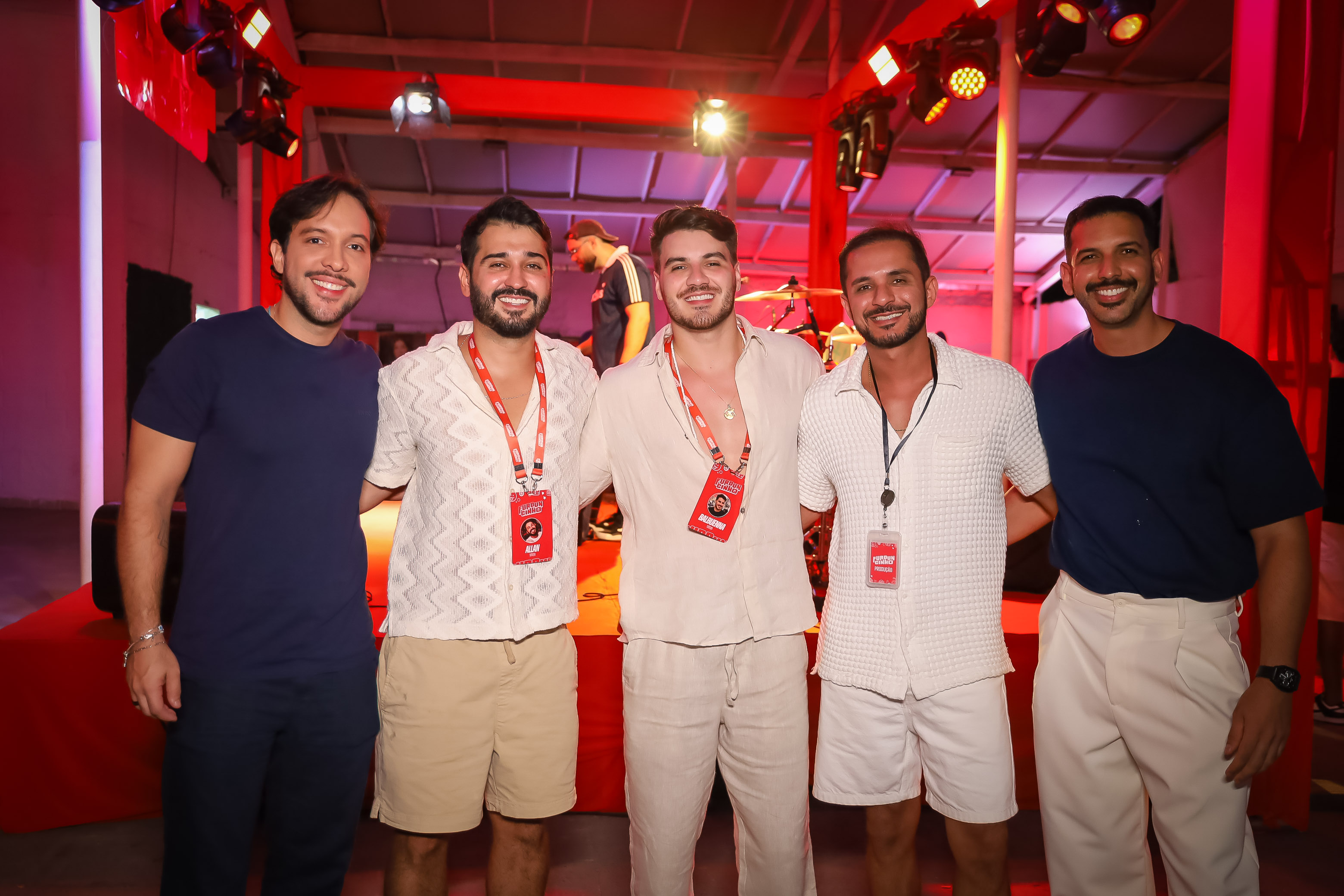 Diego Queiroz, Allan Cardoso, Jonathan Balbuena, Rodrigo Rodrigues e José Moura