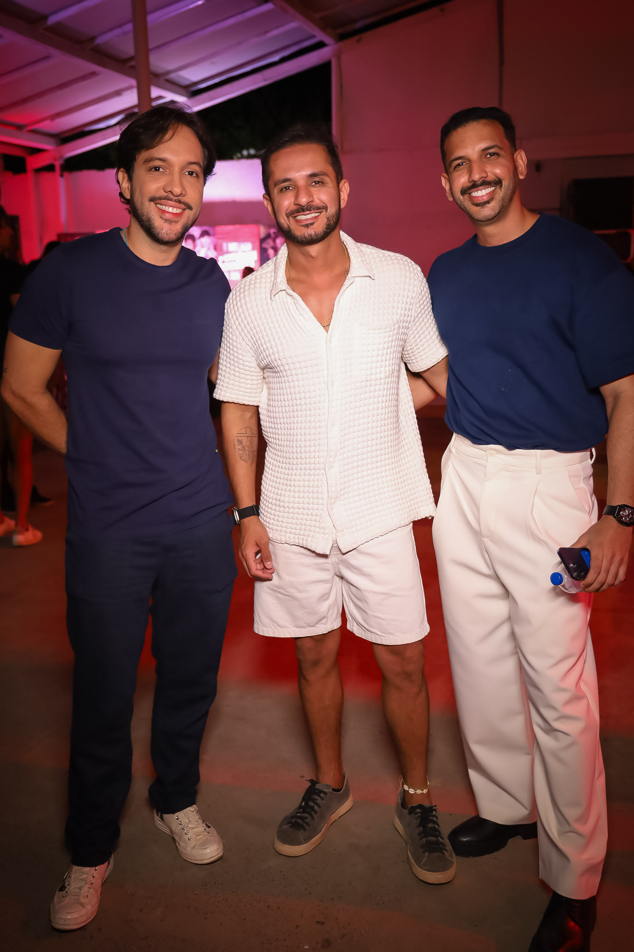 Diego Queiroz, Rodrigo Rodrigues e José Moura