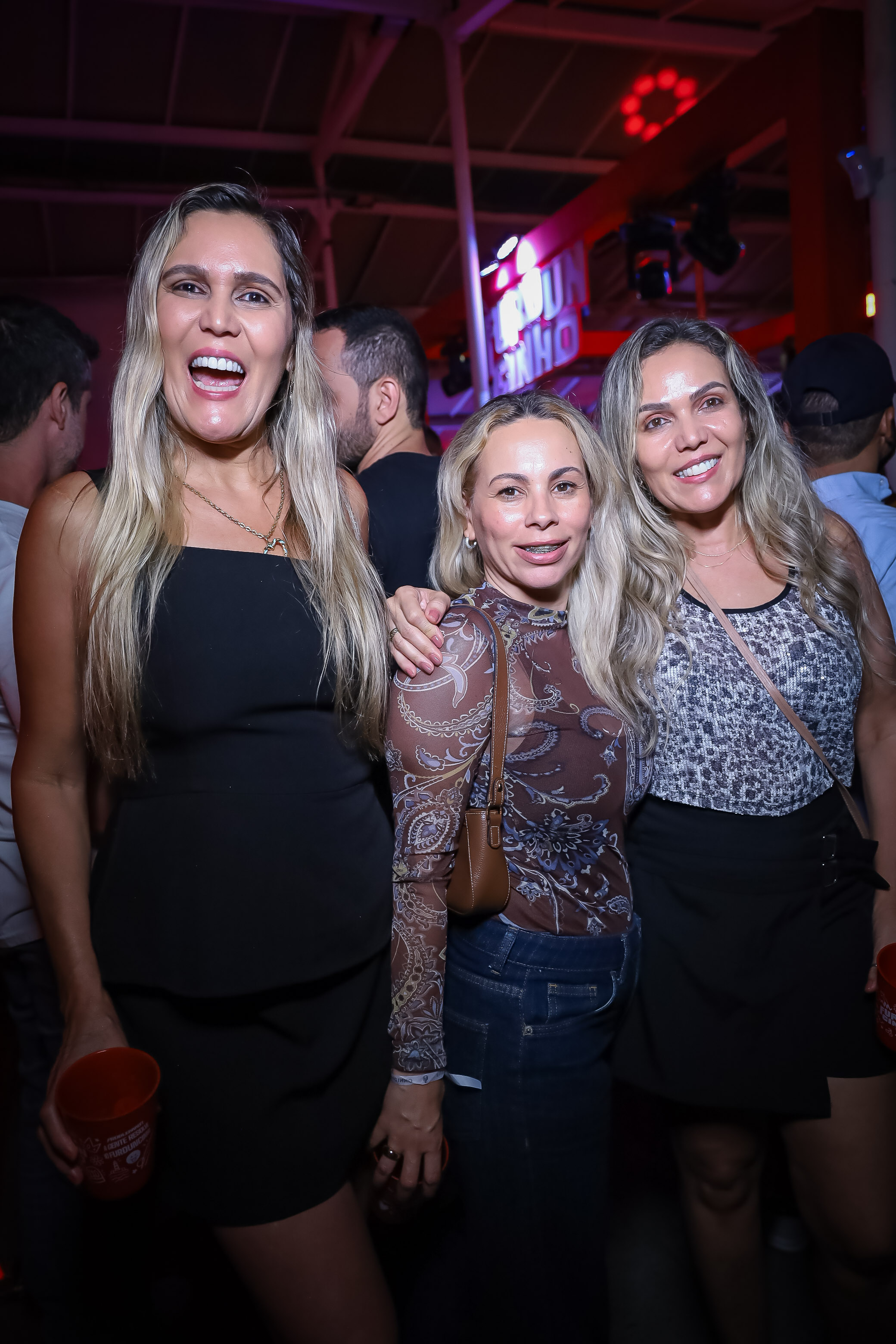 Fátima Reis, Cristiane Nascimento e Márcia Reis