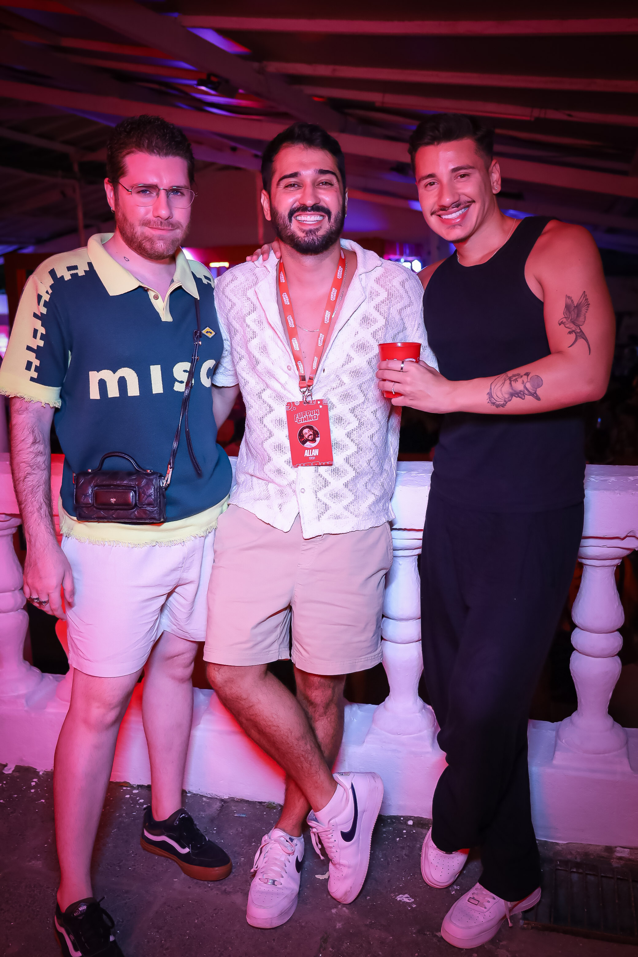 Raphael Bertholini, Allan Cardoso e Apolo