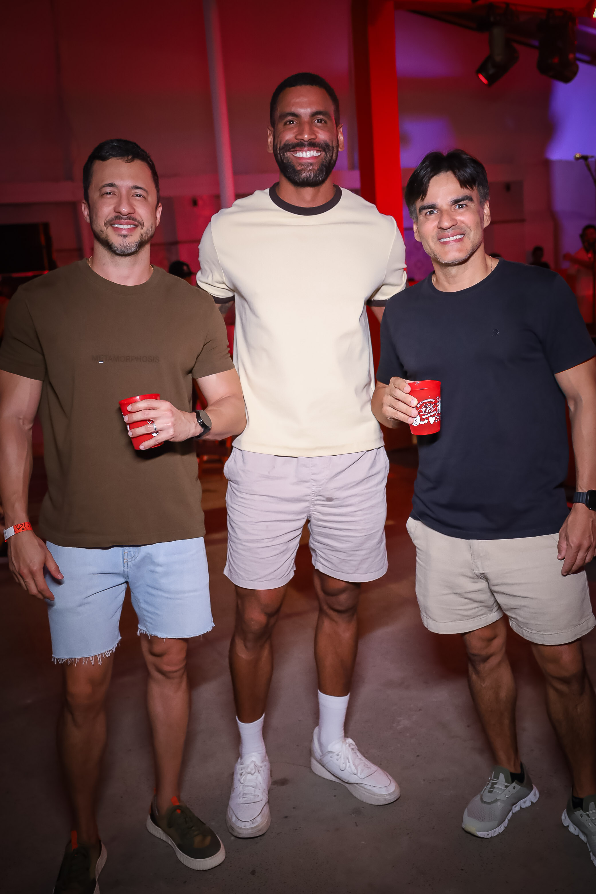 Valdinei Almeida, Philipe Moraes e Alexandre Mendes