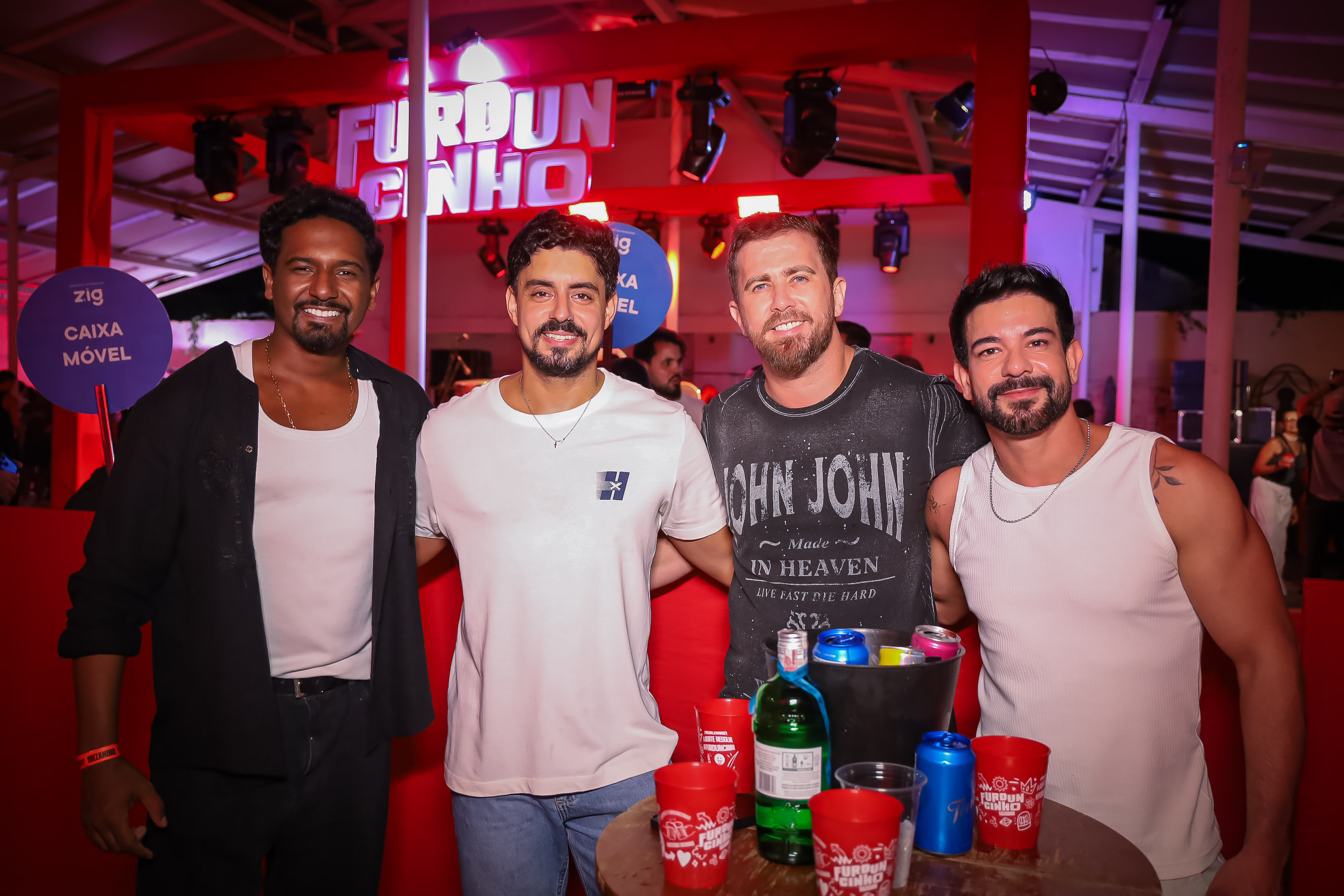 William Silva, Mateus Prado, Rodrigo Ferreira e Nandu Andrade