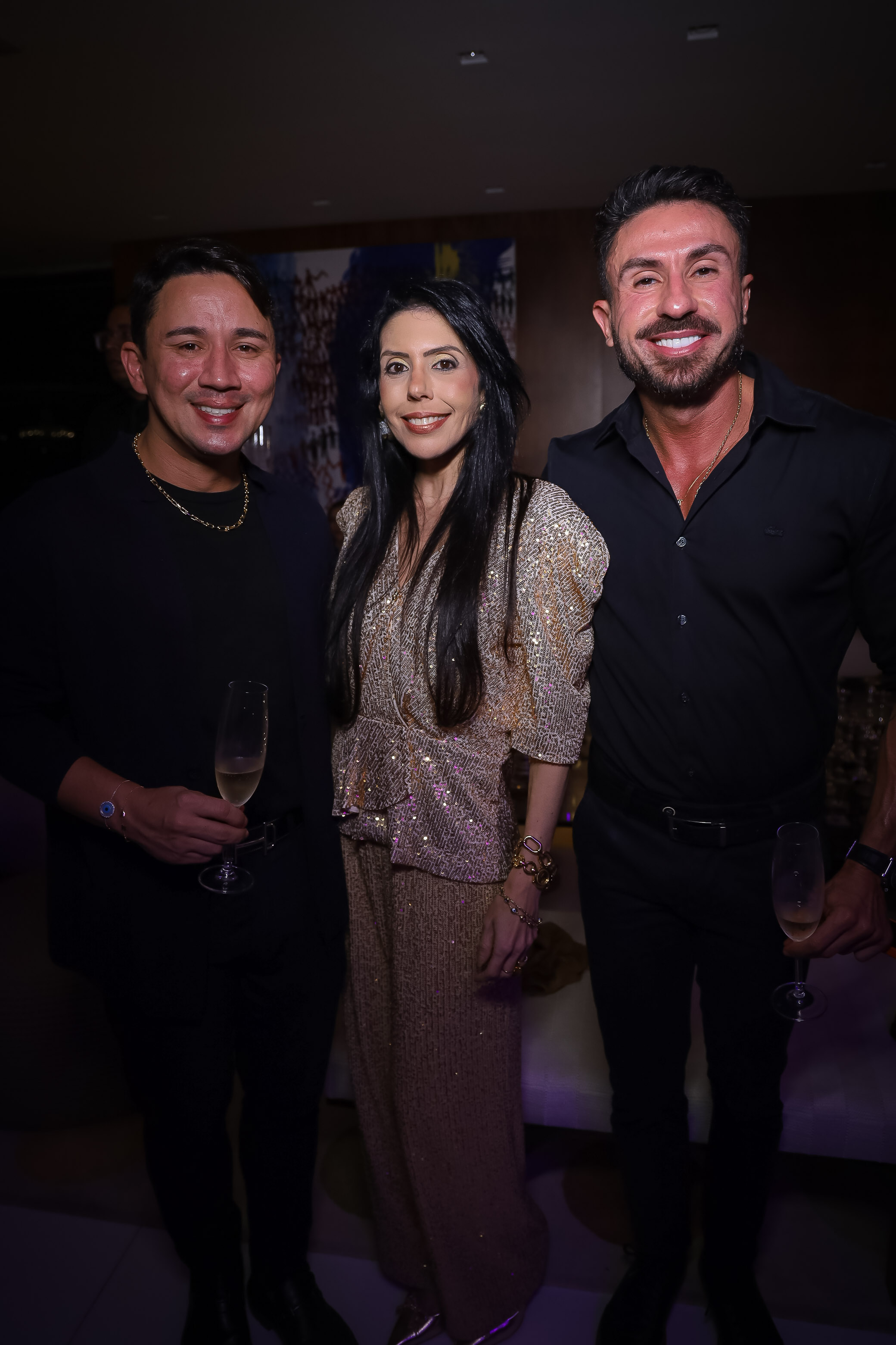 Tamyr Mota, Ana Luzia Moscoso e Renato Franca