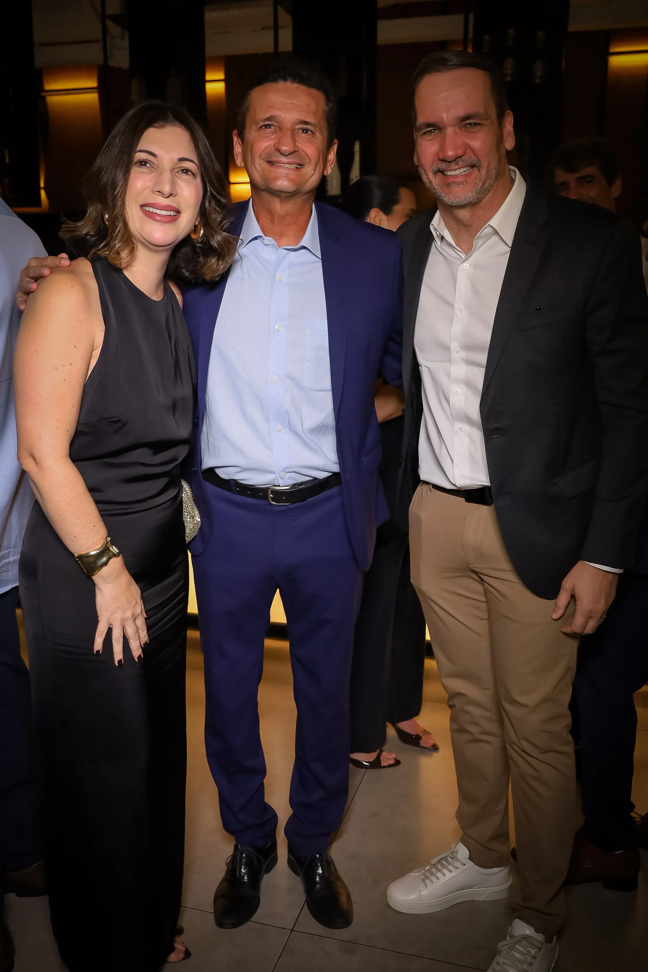 Aline Martinele, Marcelo Nogueira Reis e Paulo Bittencourt