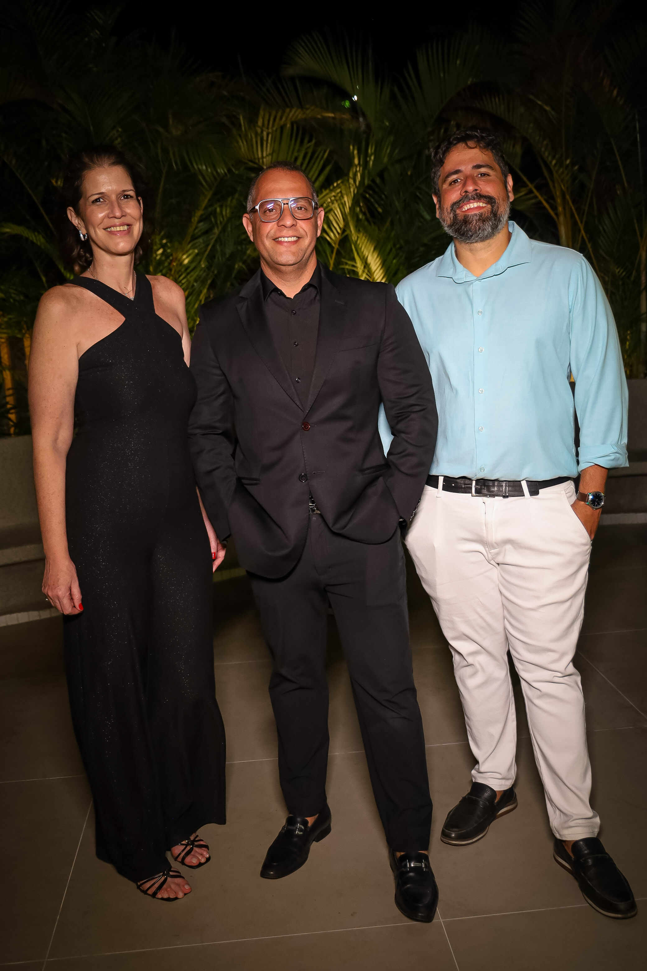 Carol Santucci, Alan Rocha e Alexandre Abreu