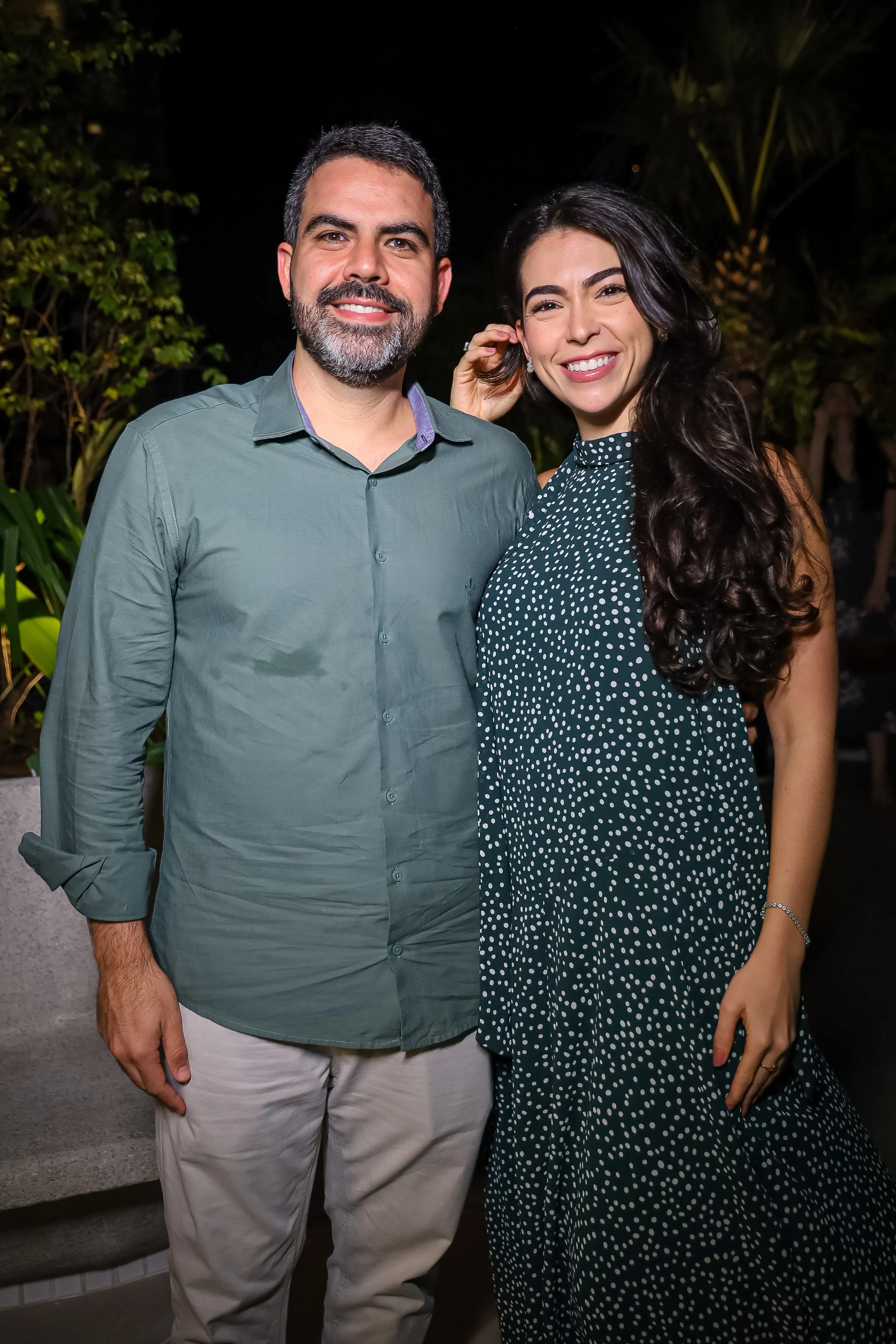 Vítor Brasileiro e Ana Paula Caldas