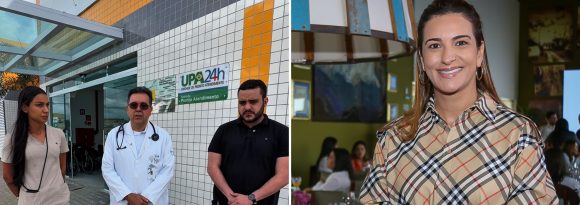 Roberta Roma é atendida após sentir dor torácica durante agenda de campanha