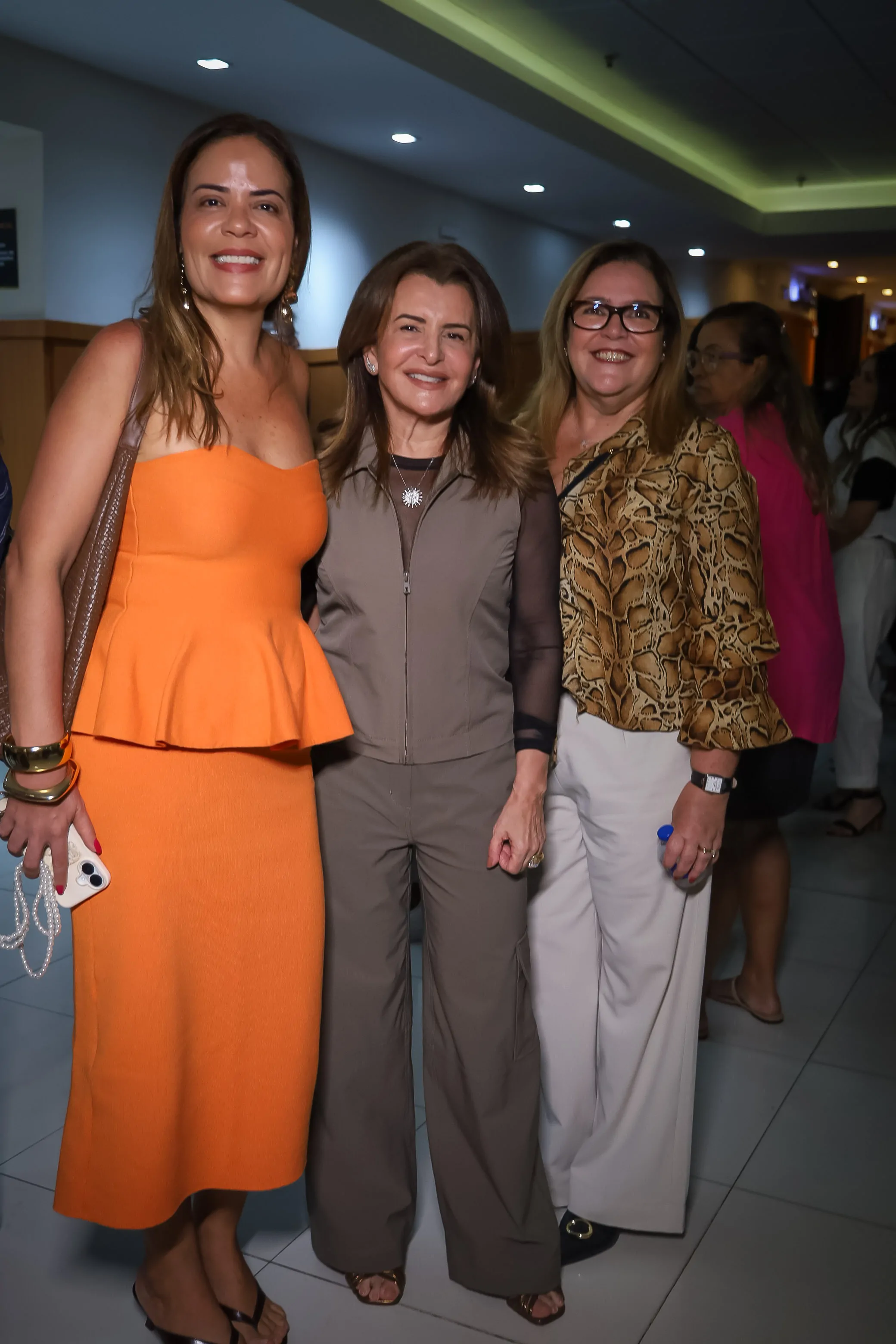 Marjore Maia, Graça Valadares e Olivia Pimentel