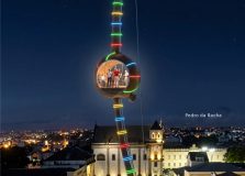 Uma nova atração para Salvador? Projeto imagina berimbau gigante na Praça da Sé