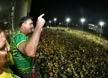 Flávio Bolsonaro na Bahia: veja os destaques da passagem do presidenciável por Salvador