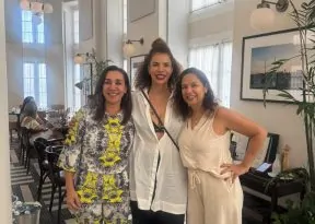 Antes de agitar a Concha Acústica com show “Todas Elas”, Vanessa da Mata almoçou em restaurante na Rua Chile