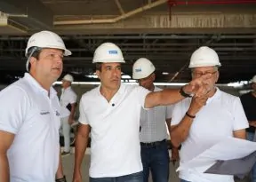 Arena Multiuso, o Balbinão, avança e atinge 80% de obras concluídas