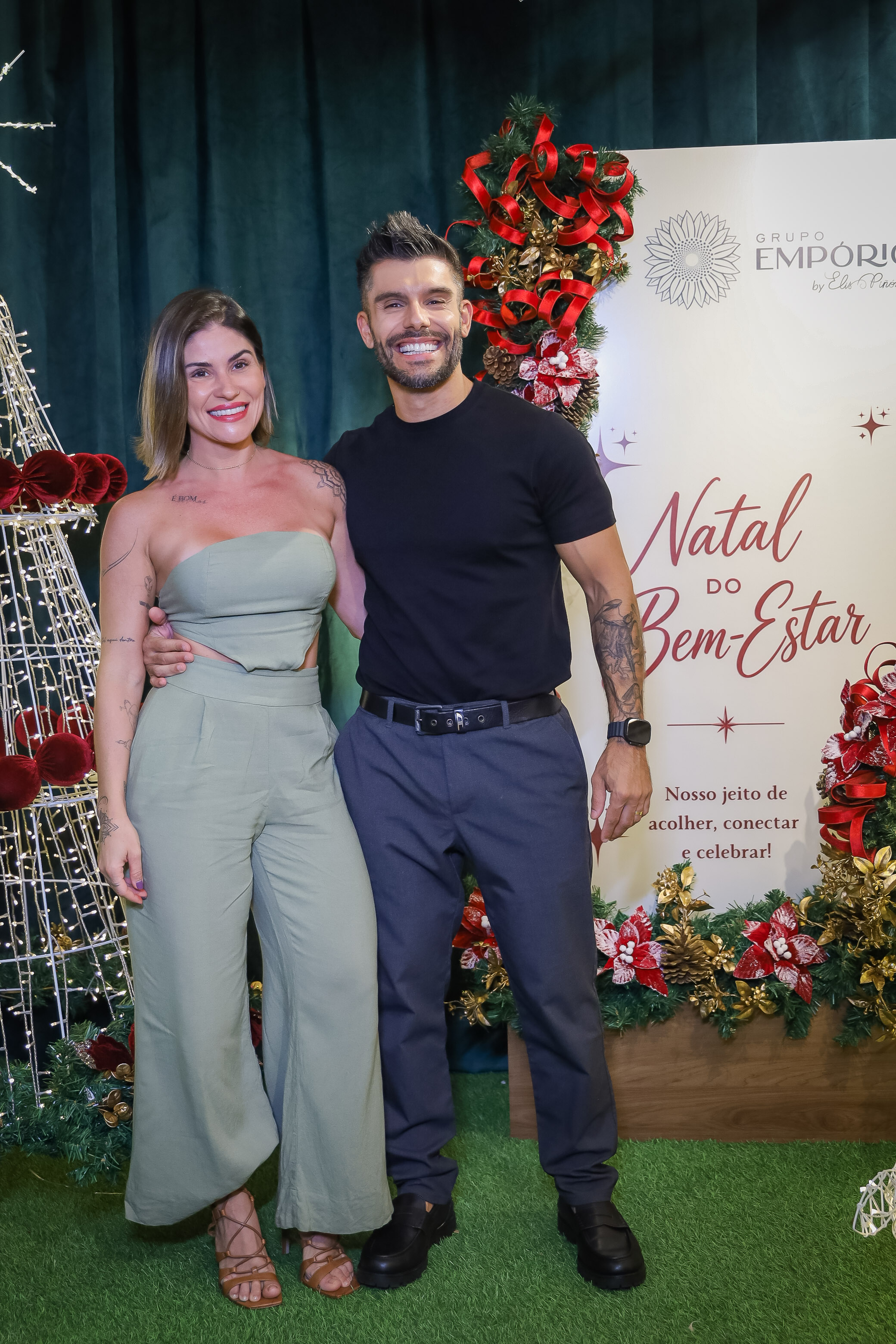 Amanda Borges e Bruno Frantz