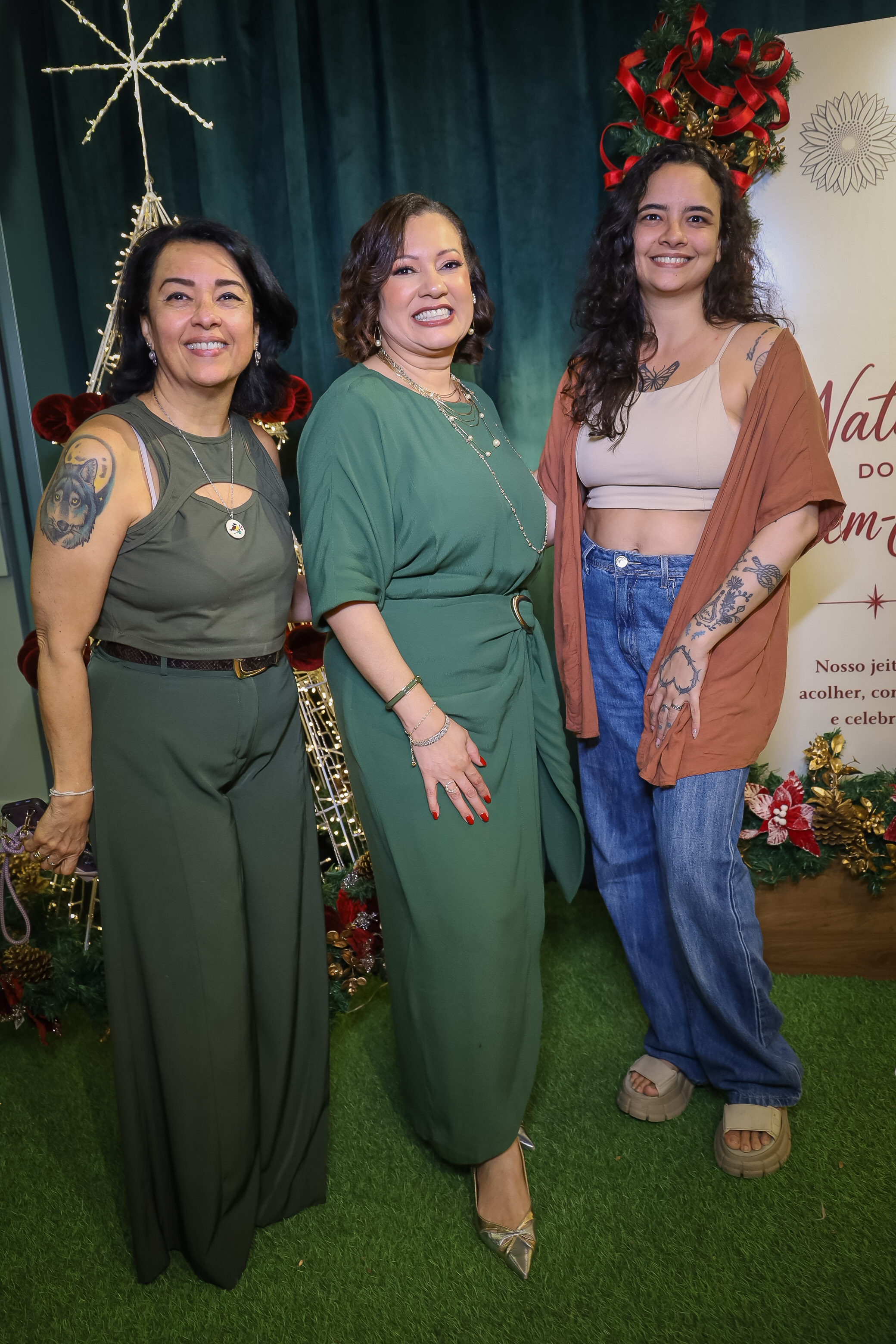 Patrícia Junquilho, Elis Piñón e Maryna Mirante