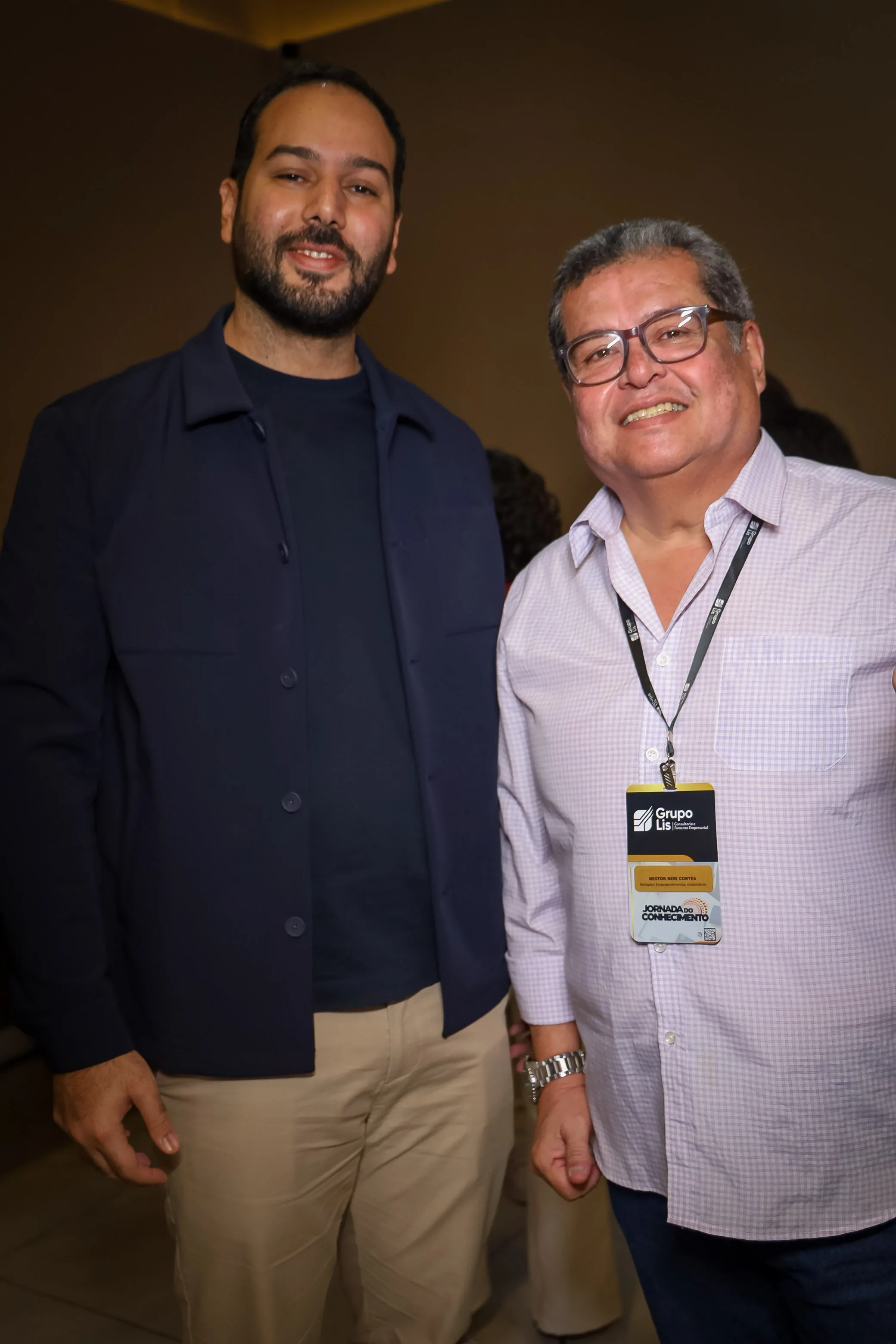 Bruno Falcão e Nestor Cortes