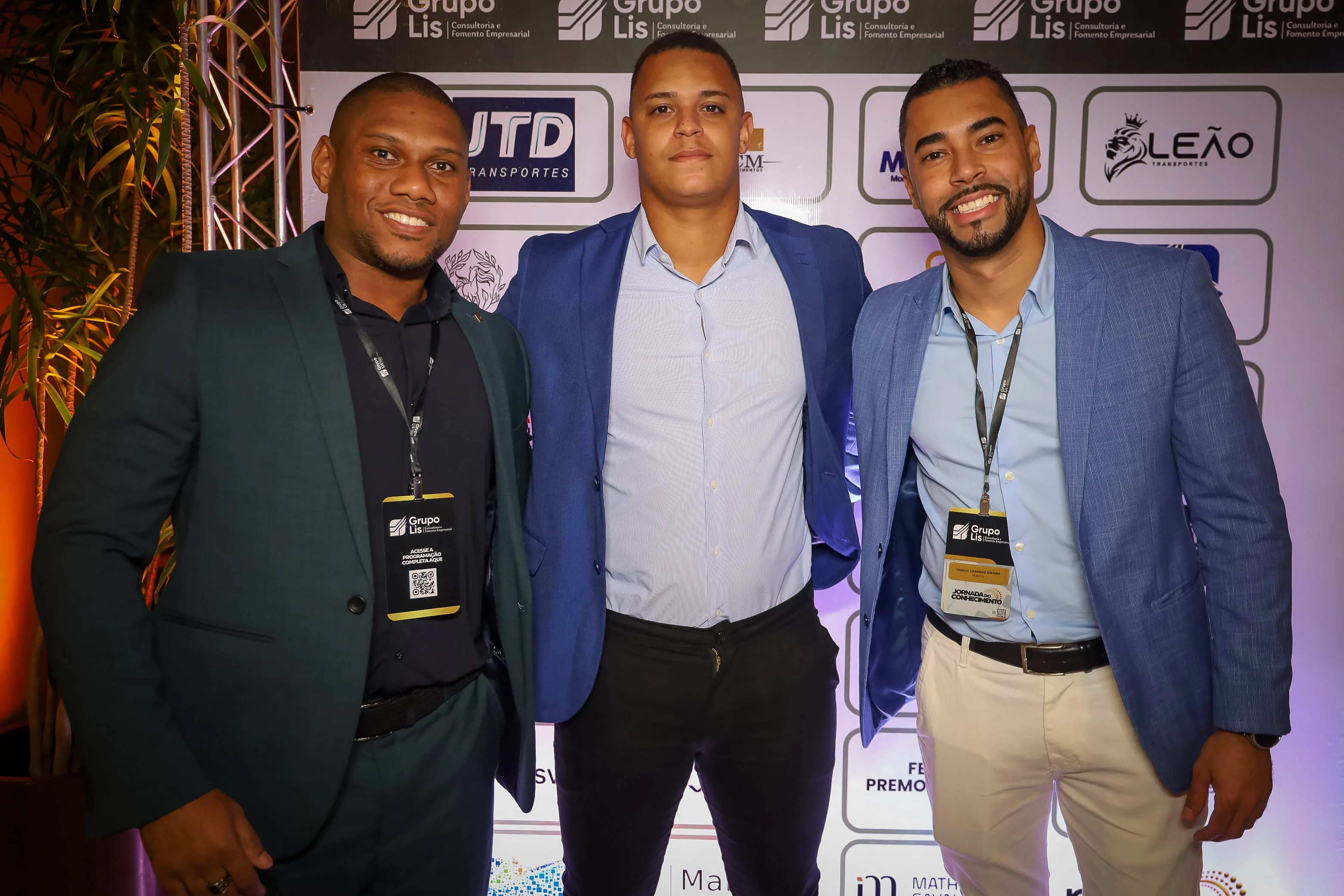 Lucas Paixão, Alan Paixão e Danilo Ribeiro
