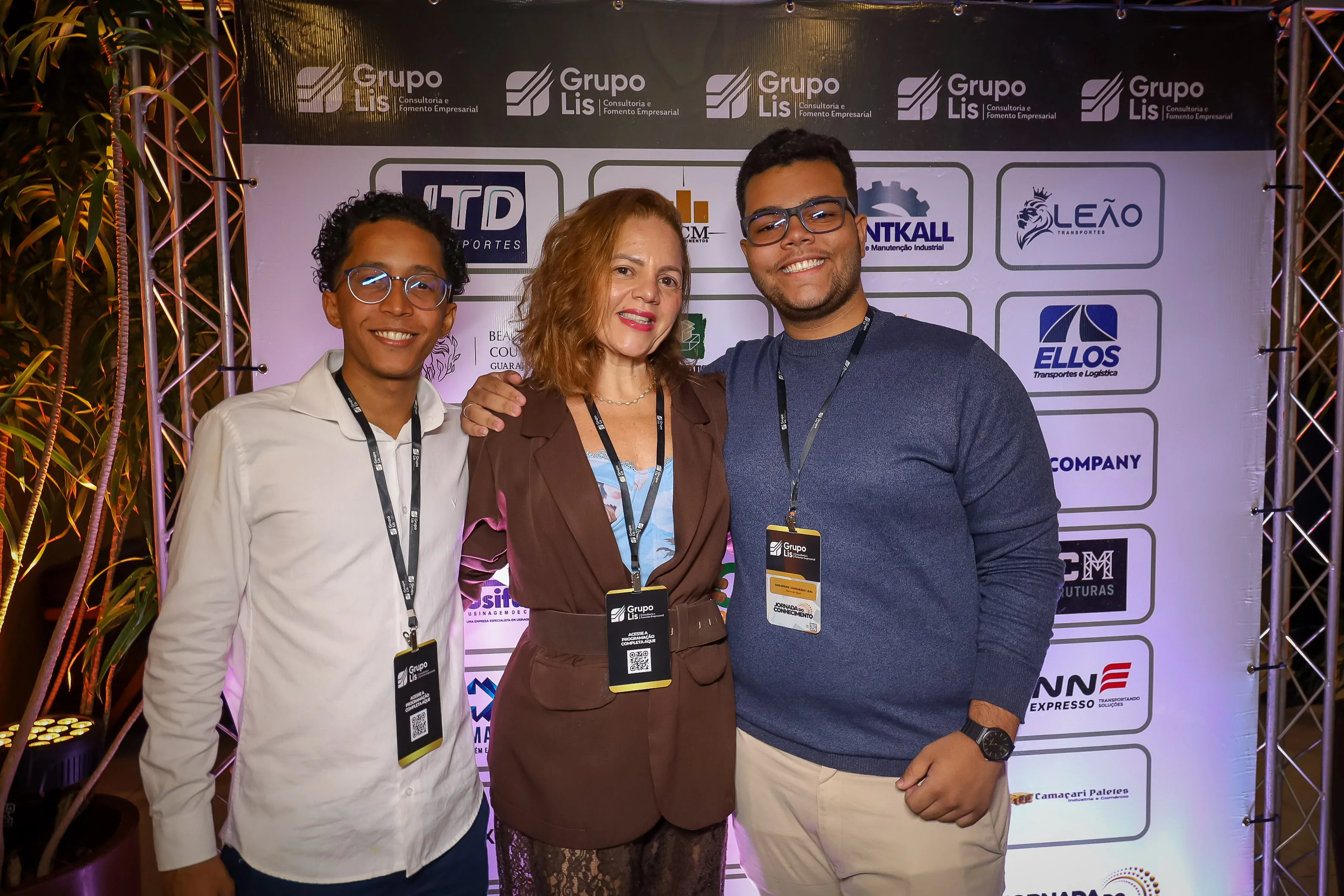 Stendal Cássio, Guilherme Guimarães e Cleide Guimarães