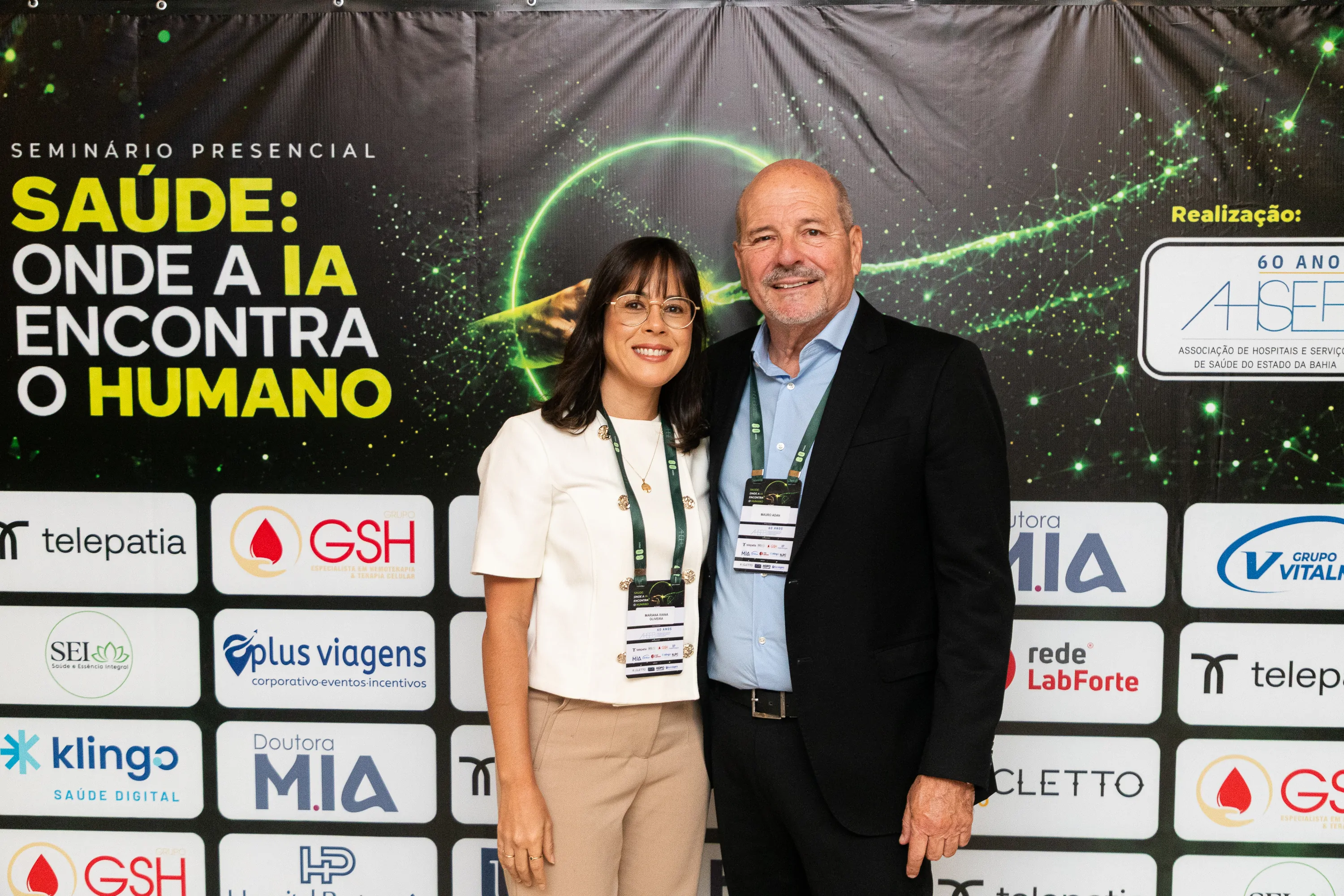 Mariana Oliveira e Mauro Adan