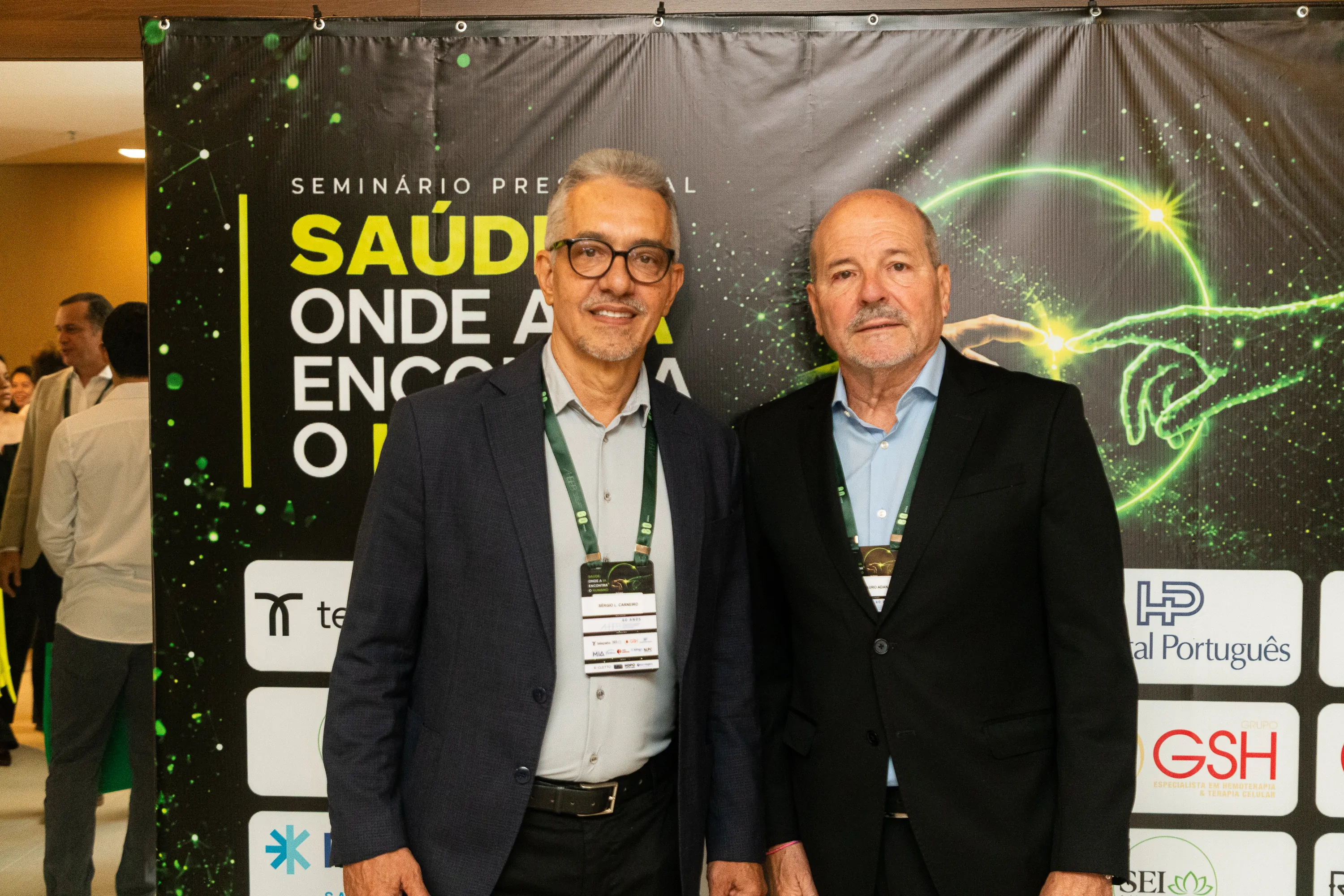 Sergio Carneiro e Mauro Adan