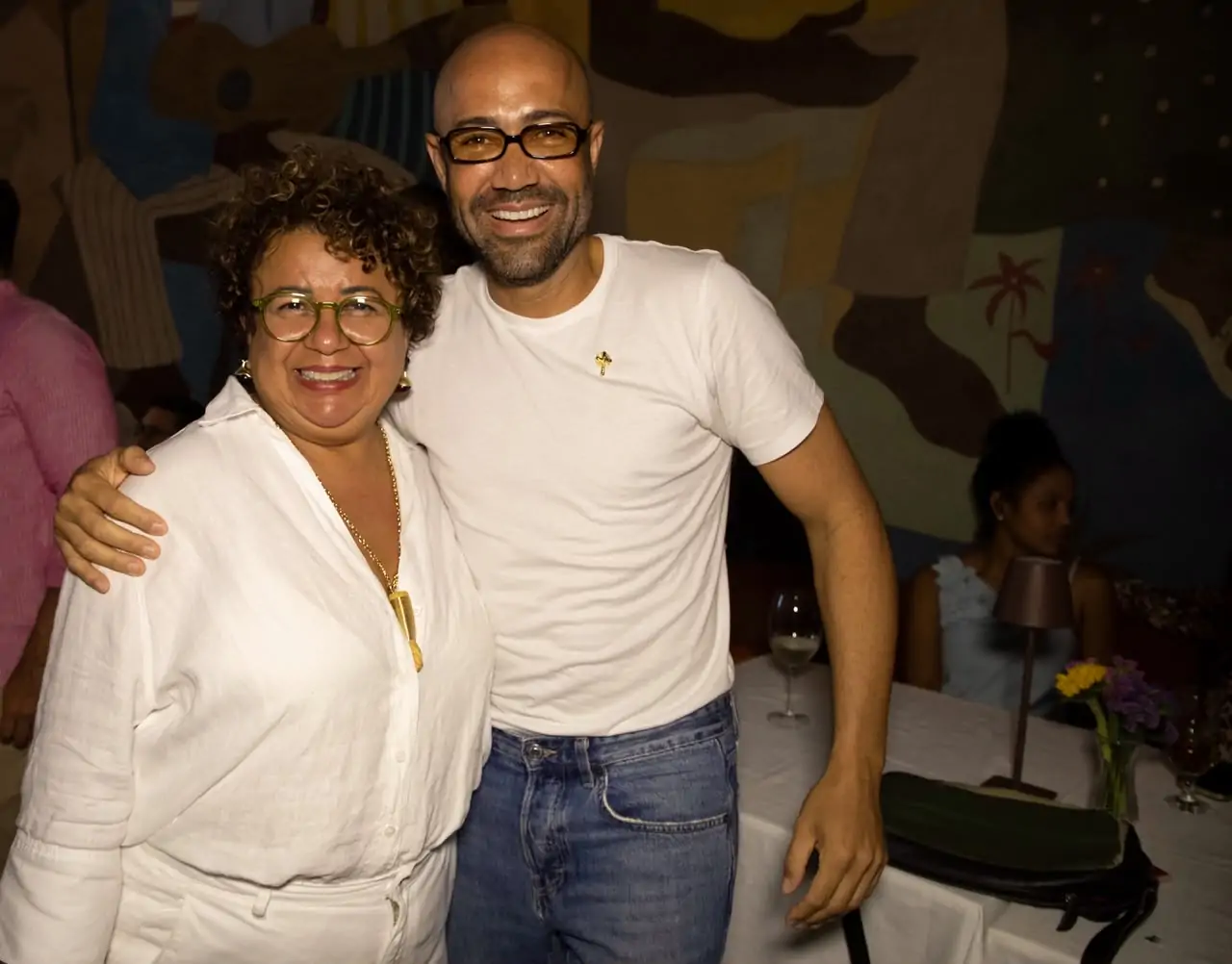 Leila Carreiro e Vini Figueira