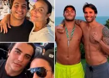 Marcelo Sangalo recebe homenagens de Ivete e Daniel Cady pelo seu aniversário